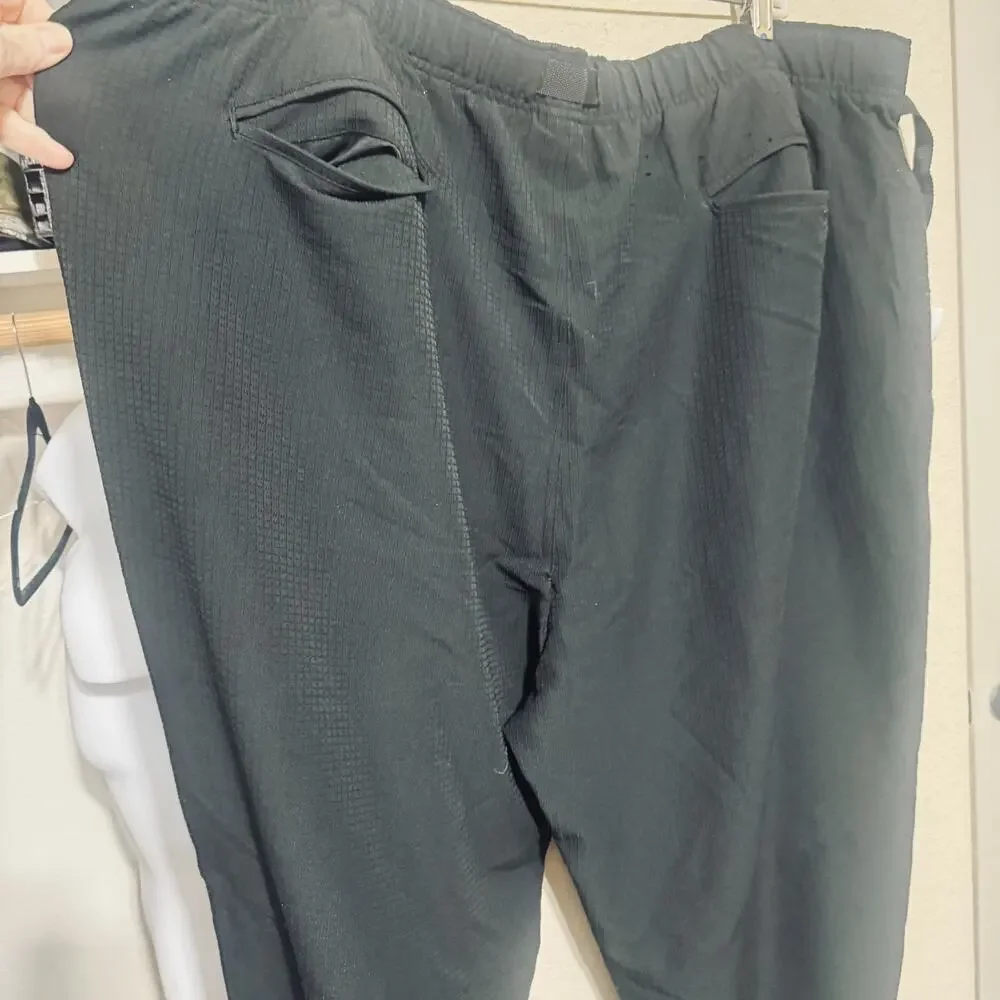 Adidas Adicross Pants Mens 3XL Black Golf Joggers wind Athletic Lightweight